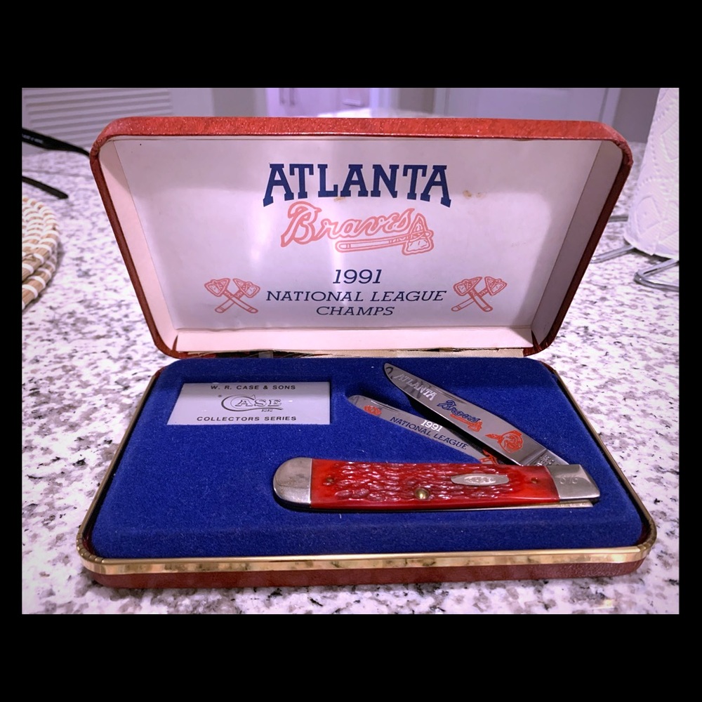 Case Knife ‘91 Braves NL Champs Collectors Series